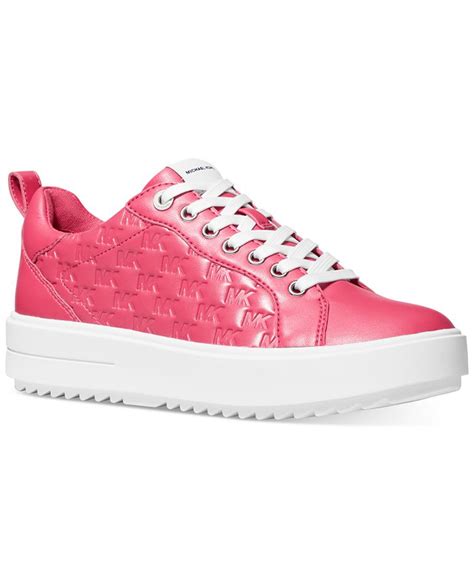 michael kors women's emmett lace-up logo sneakers|Michael Kors Women's Emmett Lace.